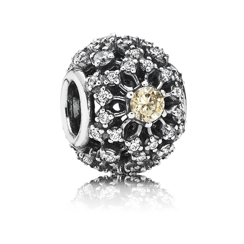 New Pandora Inner Radiance Charm CZ Sterling Silver
